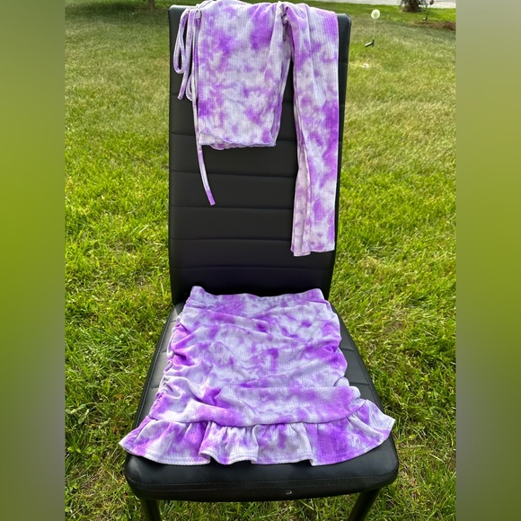 ONE BY ONE Tie-dye skirt set - Picture 3 of 6